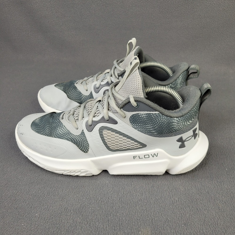 Under Armour Womens Flow Breakthru 3 3025603 Gray Basketball‎ Shoes Size 11